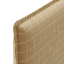 Load image into Gallery viewer, Camille Checkered Linen Blend King Size Headboard by Modway

