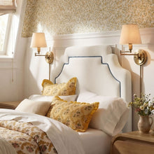 Load image into Gallery viewer, Magnolia Stain-Resistant Performance Velvet Twin Size Headboard by Modway
