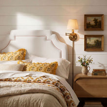 Load image into Gallery viewer, Magnolia Stain-Resistant Performance Velvet Twin Size Headboard by Modway
