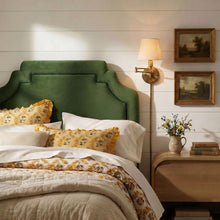Load image into Gallery viewer, Magnolia Stain-Resistant Performance Velvet Twin Size Headboard by Modway
