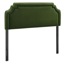 Load image into Gallery viewer, Magnolia Stain-Resistant Performance Velvet Full Size Headboard by Modway
