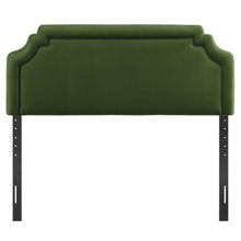 Load image into Gallery viewer, Magnolia Stain-Resistant Performance Velvet Full Size Headboard by Modway
