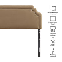 Load image into Gallery viewer, Magnolia Stain-Resistant Performance Velvet Full Size Headboard by Modway
