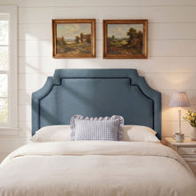 Load image into Gallery viewer, Magnolia Stain-Resistant Performance Velvet Queen Size Headboard by Modway
