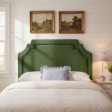 Load image into Gallery viewer, Magnolia Stain-Resistant Performance Velvet Queen Size Headboard by Modway
