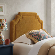 Load image into Gallery viewer, Magnolia Upholstered Fabric Twin Size Headboard by Modway
