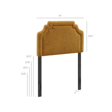 Load image into Gallery viewer, Magnolia Upholstered Fabric Twin Size Headboard by Modway
