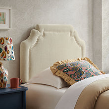 Load image into Gallery viewer, Magnolia Upholstered Fabric Twin Size Headboard by Modway
