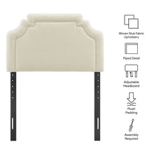 Load image into Gallery viewer, Magnolia Upholstered Fabric Twin Size Headboard by Modway
