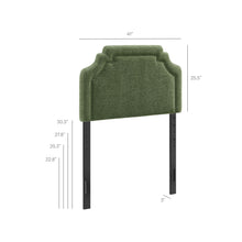 Load image into Gallery viewer, Magnolia Upholstered Fabric Twin Size Headboard by Modway
