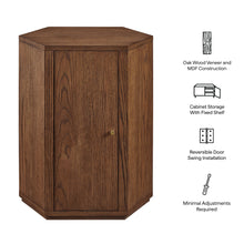 Load image into Gallery viewer, Kade Faceted Wood Side Table by Modway
