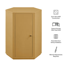 Load image into Gallery viewer, Kade Faceted Semi-Gloss Side Table by Modway
