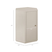 Load image into Gallery viewer, Kade Faceted Semi-Gloss Side Table by Modway
