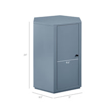 Load image into Gallery viewer, Kade Faceted Semi-Gloss Side Table by Modway
