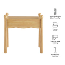 Load image into Gallery viewer, Darcy Wood Nightstand or Side Table by Modway
