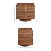 Load image into Gallery viewer, Koval Floating Pedestal 2-Drawer Nightstand by Modway
