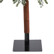 Load image into Gallery viewer, 8&#39; Flocked Gr&amp; Alpine Artificial Christmas Tree w/ 500 Clear Lights
