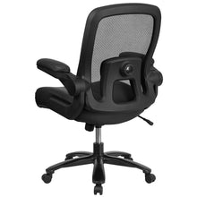 Load image into Gallery viewer, 500 lb. Rated Black Mesh/Executive Office Chair with Adjustable Lumbar
