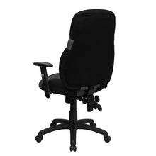 Load image into Gallery viewer, High Back Black and Gray Mesh Swivel Task Office Chair with Adjustable Arms
