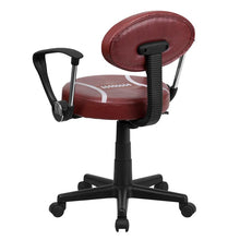 Load image into Gallery viewer, Football Swivel Task Office Chair with Arms
