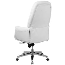Load image into Gallery viewer, High Back White Multifunction Executive Swivel Ergonomic Office Chair with Arms
