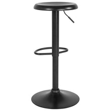Load image into Gallery viewer, Adjustable Height Retro Barstool in Black Finish
