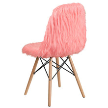 Load image into Gallery viewer, Shaggy Dog Hermosa Pink Accent Chair
