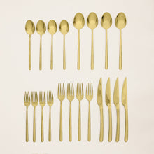 Load image into Gallery viewer, Emilia Mirror 20-Piece Flatware Set
