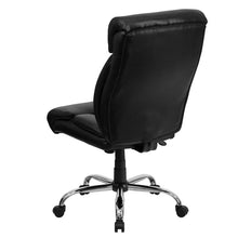 Load image into Gallery viewer, Big &amp; Tall 400 lb. Rated Black Executive Office Chair with Full Headrest
