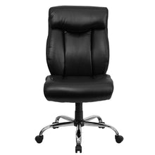 Load image into Gallery viewer, Big &amp; Tall 400 lb. Rated Black Executive Office Chair with Full Headrest
