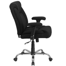 Load image into Gallery viewer, 400 lb. Rated Black Fabric Deep Tufted Swivel Task Office Chair
