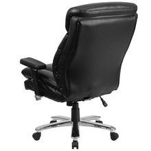 Load image into Gallery viewer, 24/7 Intensive Use Big &amp; Tall 400 lb. Rated Black Office Chair with Lumbar Knob
