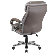 Load image into Gallery viewer, 500 lb. Rated Taupe Executive Swivel Office Chair with Extra Wide Seat
