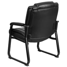 Load image into Gallery viewer, Reception Chairs | Black LeatherSoft Side Chairs for Reception and Office
