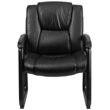 Load image into Gallery viewer, Reception Chairs | Black LeatherSoft Side Chairs for Reception and Office
