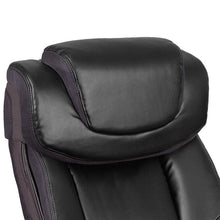 Load image into Gallery viewer, 500 lb. Rated Black Executive Swivel Office Chair with Adjustable Headrest
