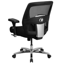Load image into Gallery viewer, 500 lb. Rated Black Mesh Executive Office Chair with Ratchet Back
