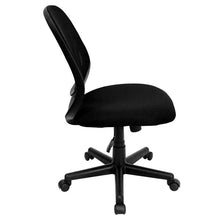 Load image into Gallery viewer, Office Chair Mid-Back Black Mesh Swivel Task Office Chair
