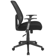 Load image into Gallery viewer, High Back Black Mesh Office Chair with Arms
