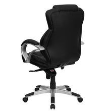 Load image into Gallery viewer, High Back Black LeatherSoft Contemporary Executive Swivel Ergonomic Office Chair

