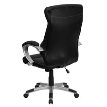 Load image into Gallery viewer, High Back Black Executive Swivel Office Chair with Headrest
