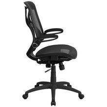 Load image into Gallery viewer, High Back Black Mesh Executive Office Chair with Lumbar
