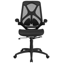 Load image into Gallery viewer, High Back Black Mesh Executive Office Chair with Lumbar
