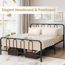 Load image into Gallery viewer, Full Size/Queen Size Metal Bed Frame with Headboard and Footboard-Full Size
