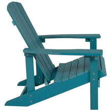 Load image into Gallery viewer, Commercial All-Weather Poly Resin Wood Adirondack Chair in Sea Foam

