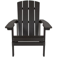 Load image into Gallery viewer, All-Weather Poly Resin Wood Adirondack Chair in Slate Gray
