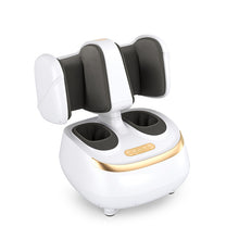 Load image into Gallery viewer, 2-in-1 Foot and Calf Massager with Heat Function-White
