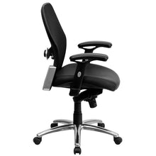Load image into Gallery viewer, Mid-Back Black Super Mesh Executive Swivel Office Chair
