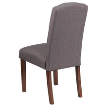 Load image into Gallery viewer, Grove Park Gray Fabric Tufted Parsons Chair
