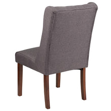 Load image into Gallery viewer, Preston Gray Fabric Tufted Parsons Chair
